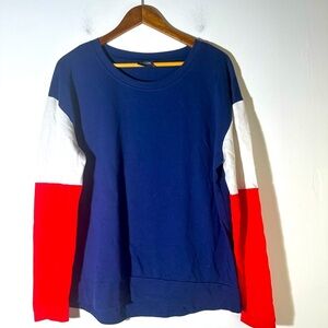 Zelos Colorblock Long Sleeve Top
